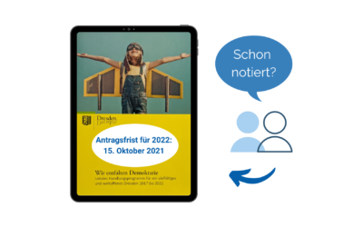 Auf geht’s: Projektförderung für 2022 beantragen!