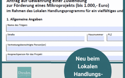 Vereinfachter Antrag für Projekte bis 1.000 €